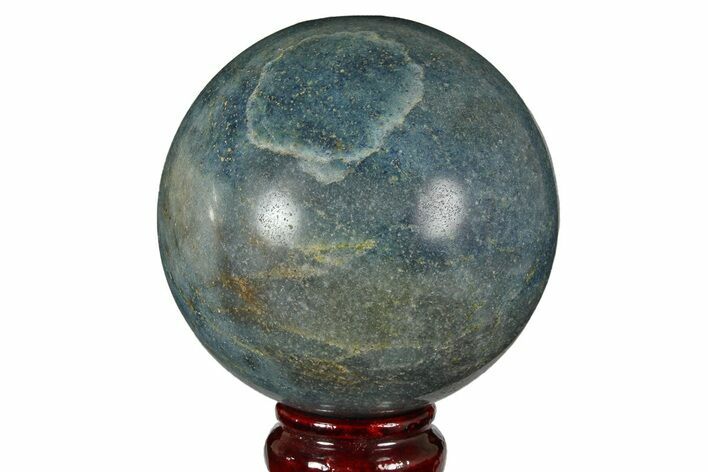 Polished Dumortierite Sphere - Madagascar #126524